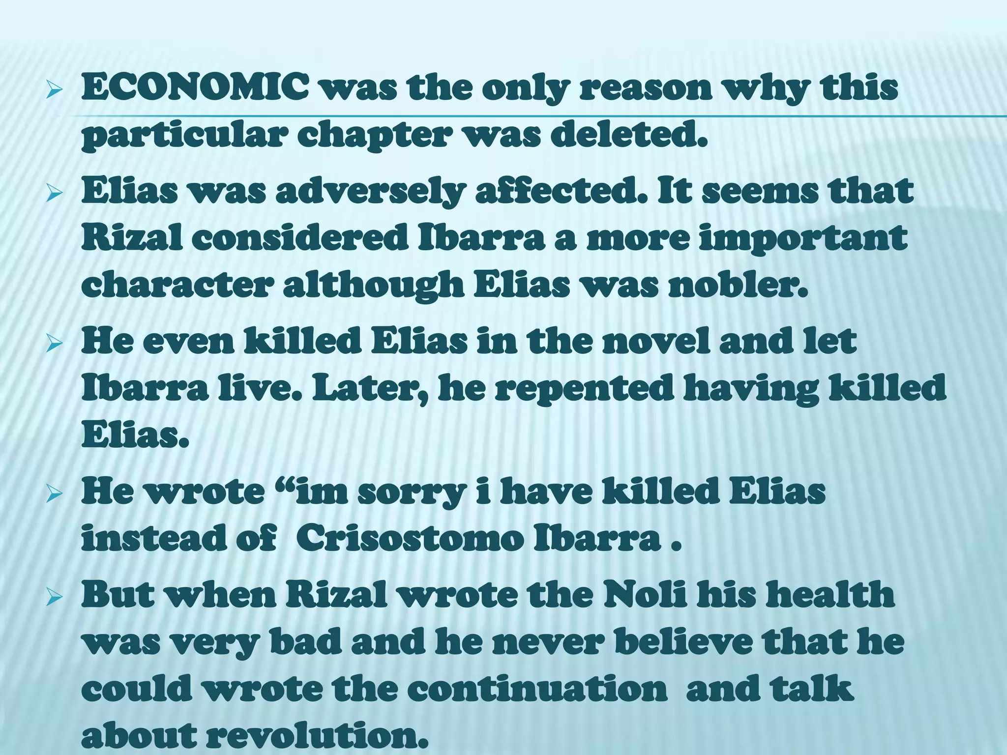 Accordingly, he rewrote several chapters making them more compact so that he could economize on the number of pages.