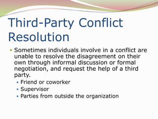 Conflict Management | PPTX
