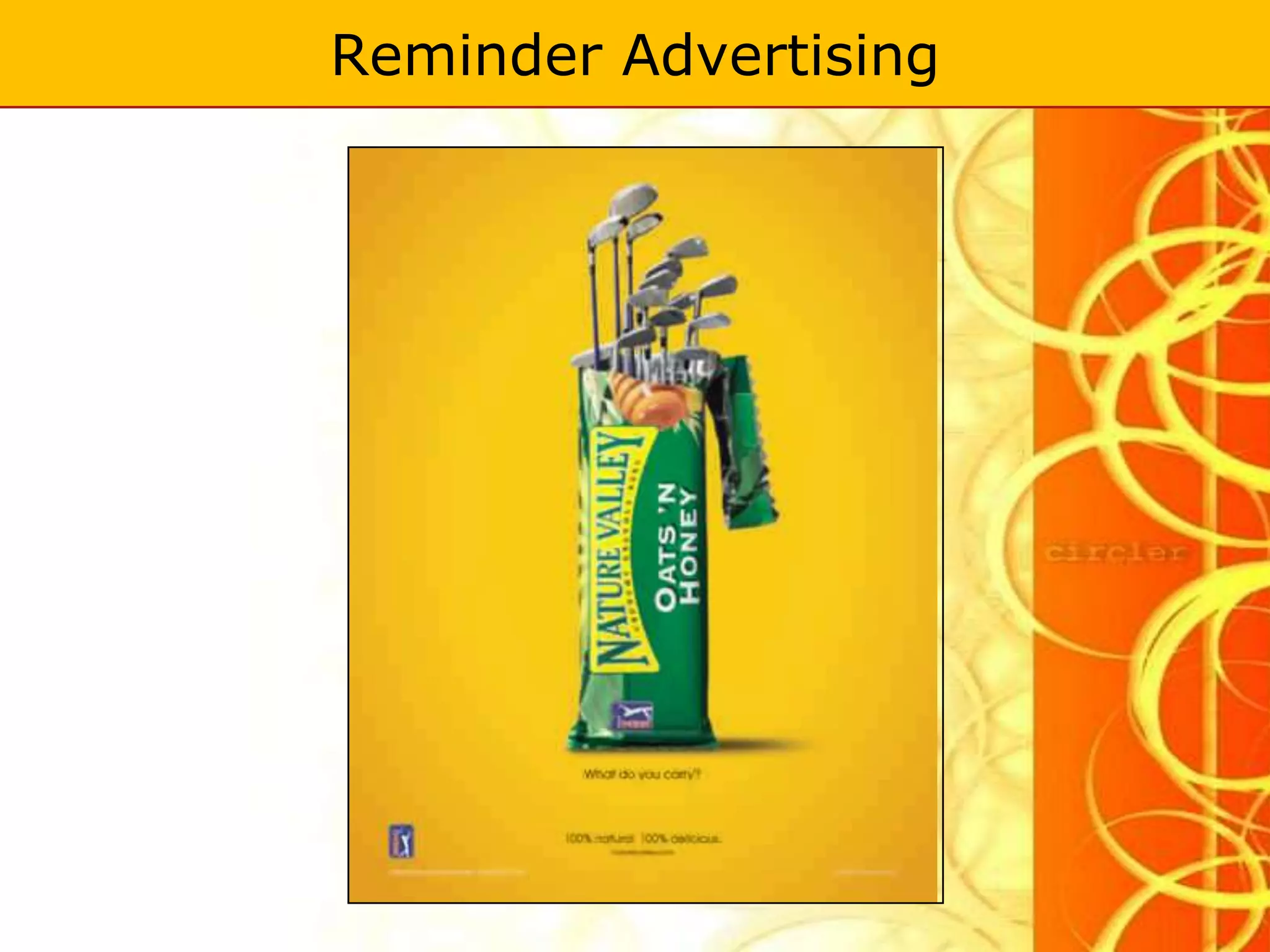 Reminder Advertising
 