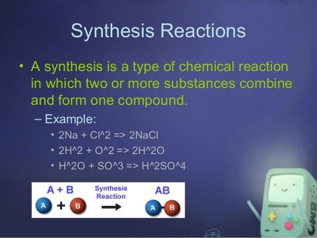 Chapter 9.2: Types of Chemical Reactions