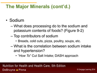 Chapter 9 - Water and the Minerals | PDF