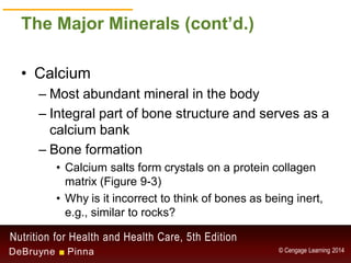 Chapter 9 - Water and the Minerals | PDF
