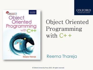 Introduction to C++ Class & Objects. Book Notes | PPT