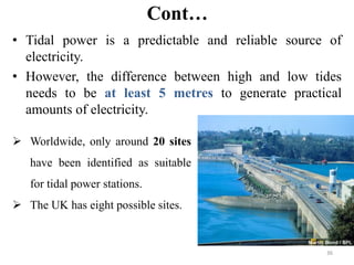 Ocean and Wave Energy or Ocean Power ConversionTechnologies | PPTX