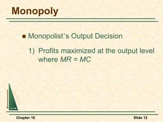 Microeconomics - Market Power - Monopoly and Monopsony.pptx