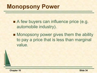 Microeconomics - Market Power - Monopoly and Monopsony.pptx