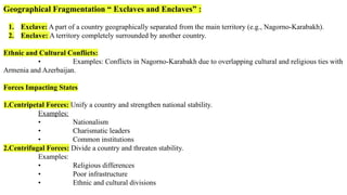 Exclave State Examples political patterns and processes in geography | PPTX