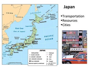 Transportation  Resources Cities Japan A. WinklerPrins 