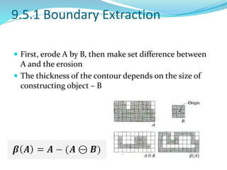 Chapter 9 morphological image processing | PPTX