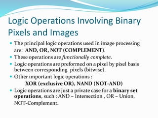 Chapter 9 morphological image processing | PPTX