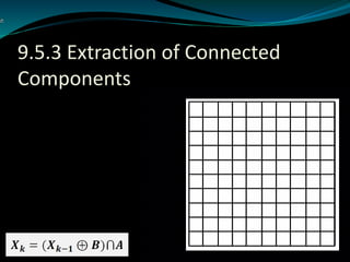 9.5.3 Extraction of Connected
Components
 