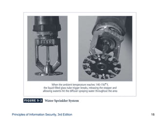 Principles of Information Security, 3rd Edition 18
Figure 9-3 Water Sprinkler System
 
