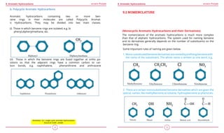 chapter9 aromatic compounds 12class | PDF