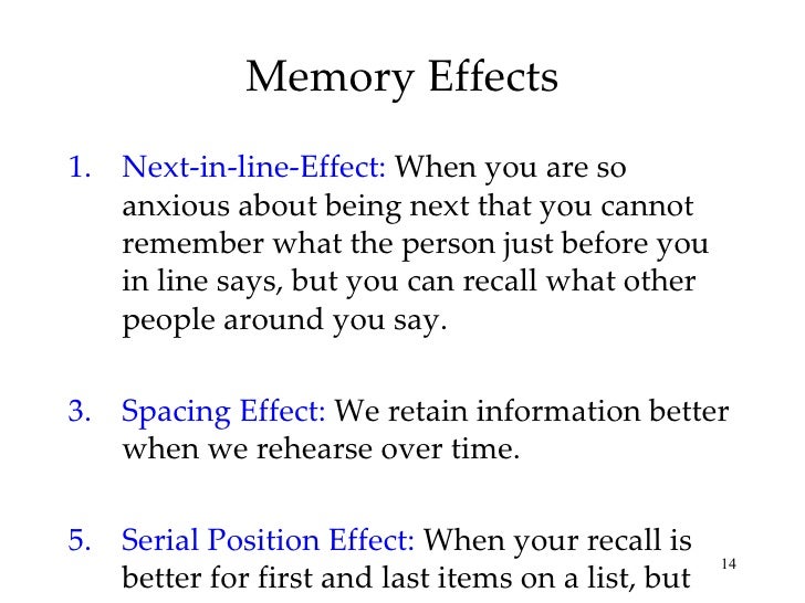 Chapter 9 ap psych Memory