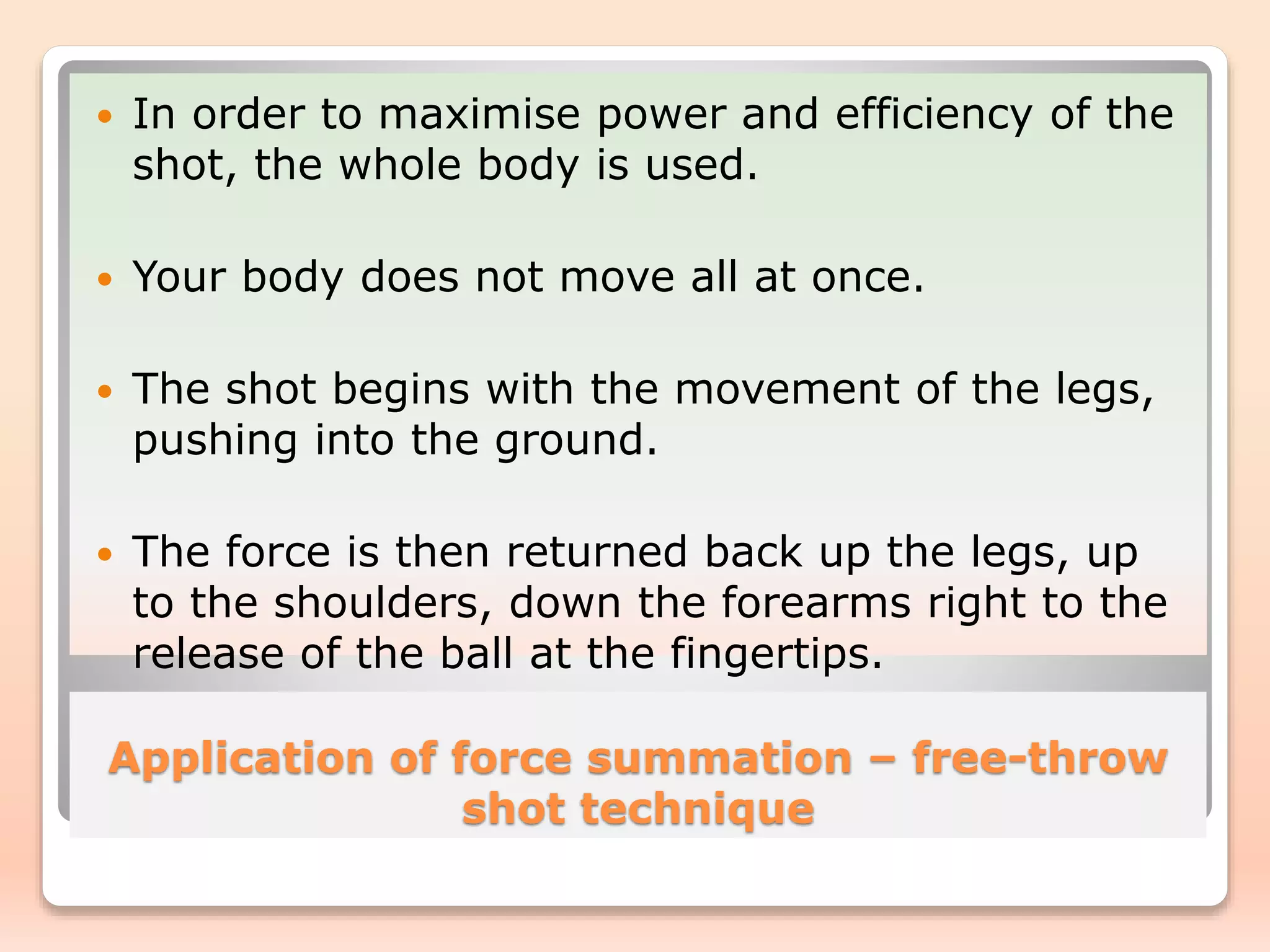 Chapter 9 Biomechanics and Sports | PPTX