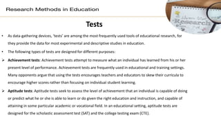 Chapter 9 Data Collection Observation Interviews and Tests | PPTX ...