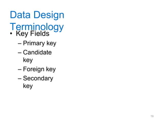 Chapter 9 Data Design .pptxInformation Technology Project Management | PPTX