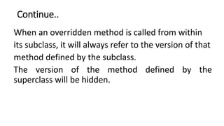 Chapter 9 java | PPTX