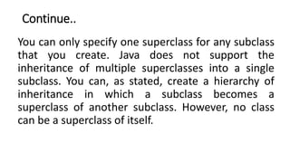 Chapter 9 java | PPTX