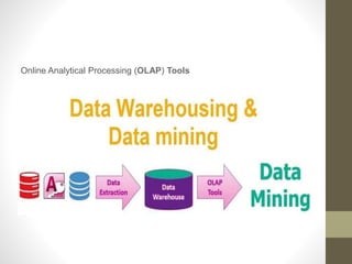 Online Analytical Processing (OLAP) Tools
 