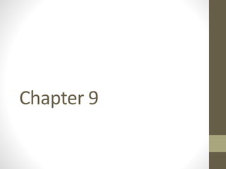 Chapter 9
 