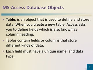 Chapter 9 Microsoft Access Database.pptx