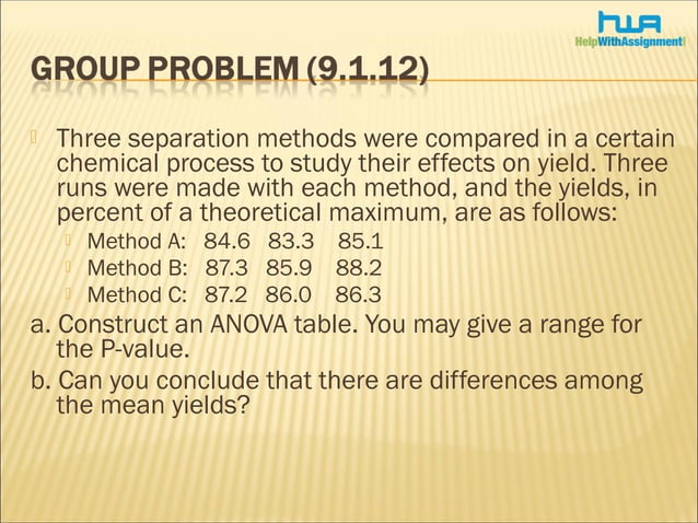 Factorial Experiments | PPT | Physics | Science