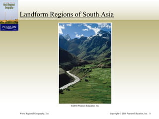 Landform Regions of South Asia 
