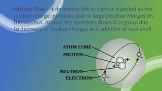 Chapter 9 periodic classification of elements | PPTX