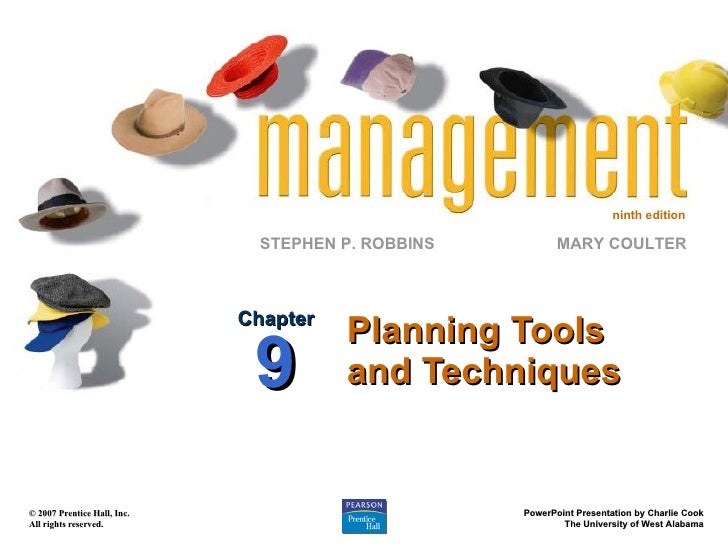 useful planning tools and techniques that are being used in business organization