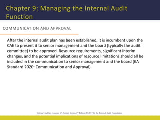 Chapter 9 PPT 4th edition.pdf internal audit | PDF