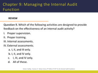 Chapter 9 PPT 4th edition.pdf internal audit | PDF