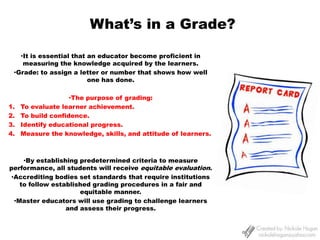 What’s in a Grade? ,[object Object]
