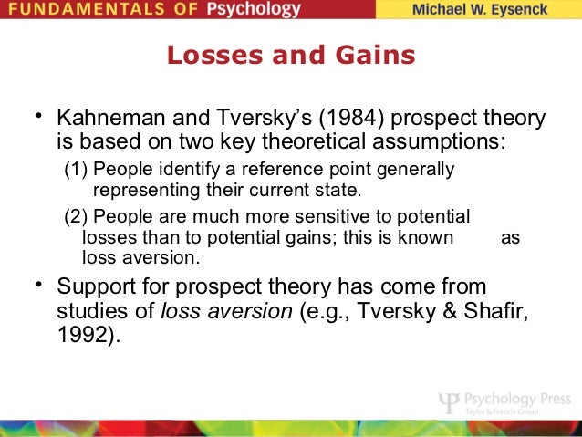 Gambling prospect theory