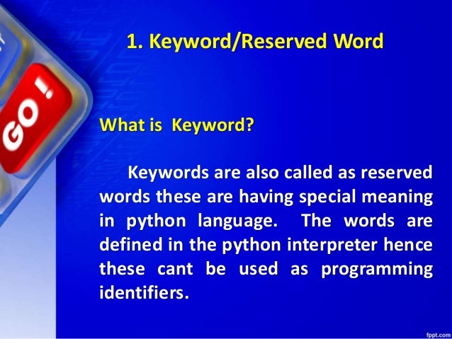 Chapter 9 Python Fundamentals Chapter 9 Python Fundamentals