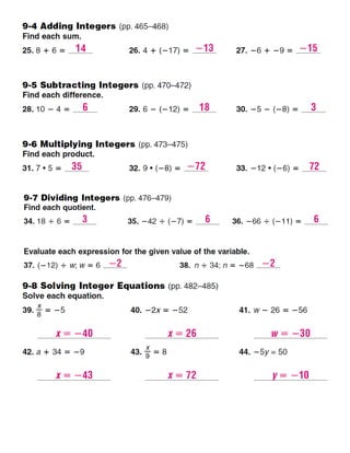 Chapter 9 Review Doc Homework And Study Education