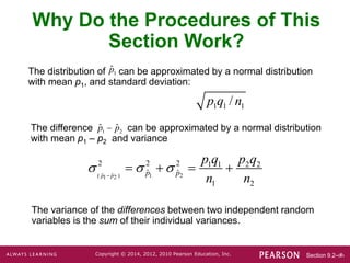 Pooled Variance Normally Distributed Chapter 9 Section 2.ppt