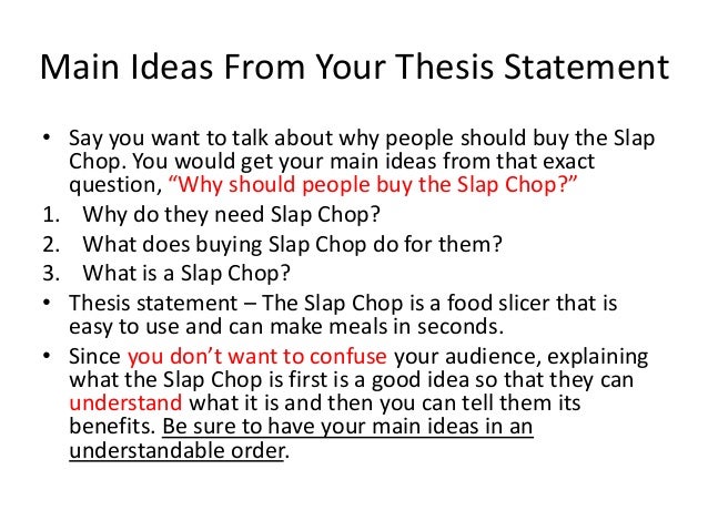 what is a thesis statement 9 3