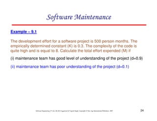 Chapter 9 software maintenance | PDF