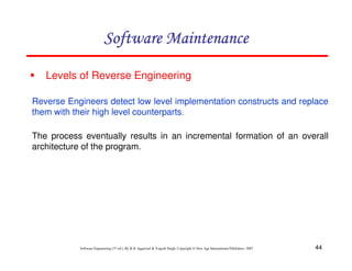 Chapter 9 software maintenance | PDF