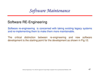 Chapter 9 software maintenance | PDF