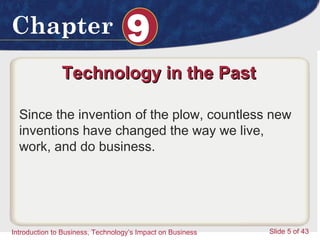 Technology Impact on Business | PPT