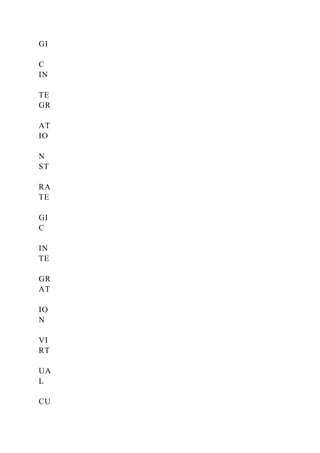 GI
C
IN
TE
GR
AT
IO
N
ST
RA
TE
GI
C
IN
TE
GR
AT
IO
N
VI
RT
UA
L
CU
 