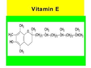Vitamin E
 