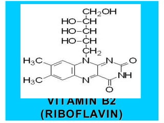 VITAMIN B2
(RIBOFLAVIN)
 