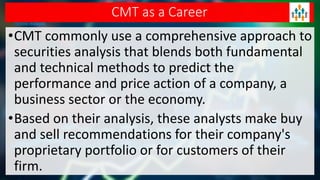Chapter C - CMT as Career