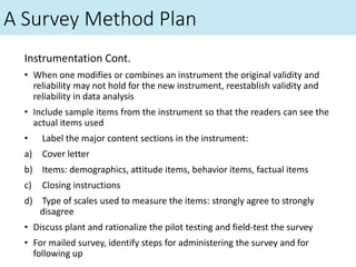 Chapter Eight Quantitative Methods | PPTX