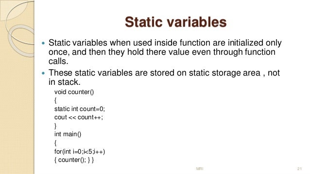 Classes and objects in c++