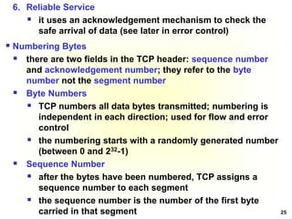 Flow Control Byte Chapter Five - Transport Layer.pptx