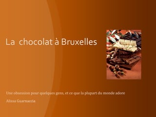 Chapter five coin culturelle chocolat